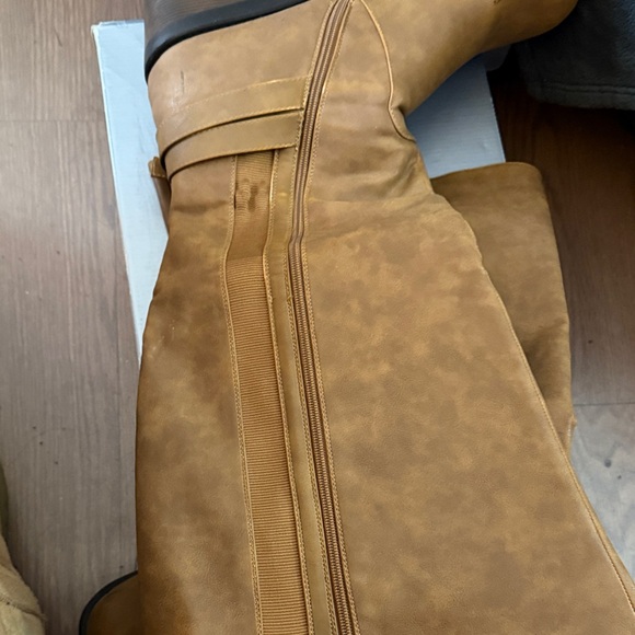 Cloudwalkers Brown Heeled Boots - Picture 5 of 7